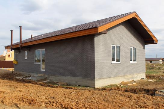 Одноэтажный дом из газобетонного блока — фото-592_2